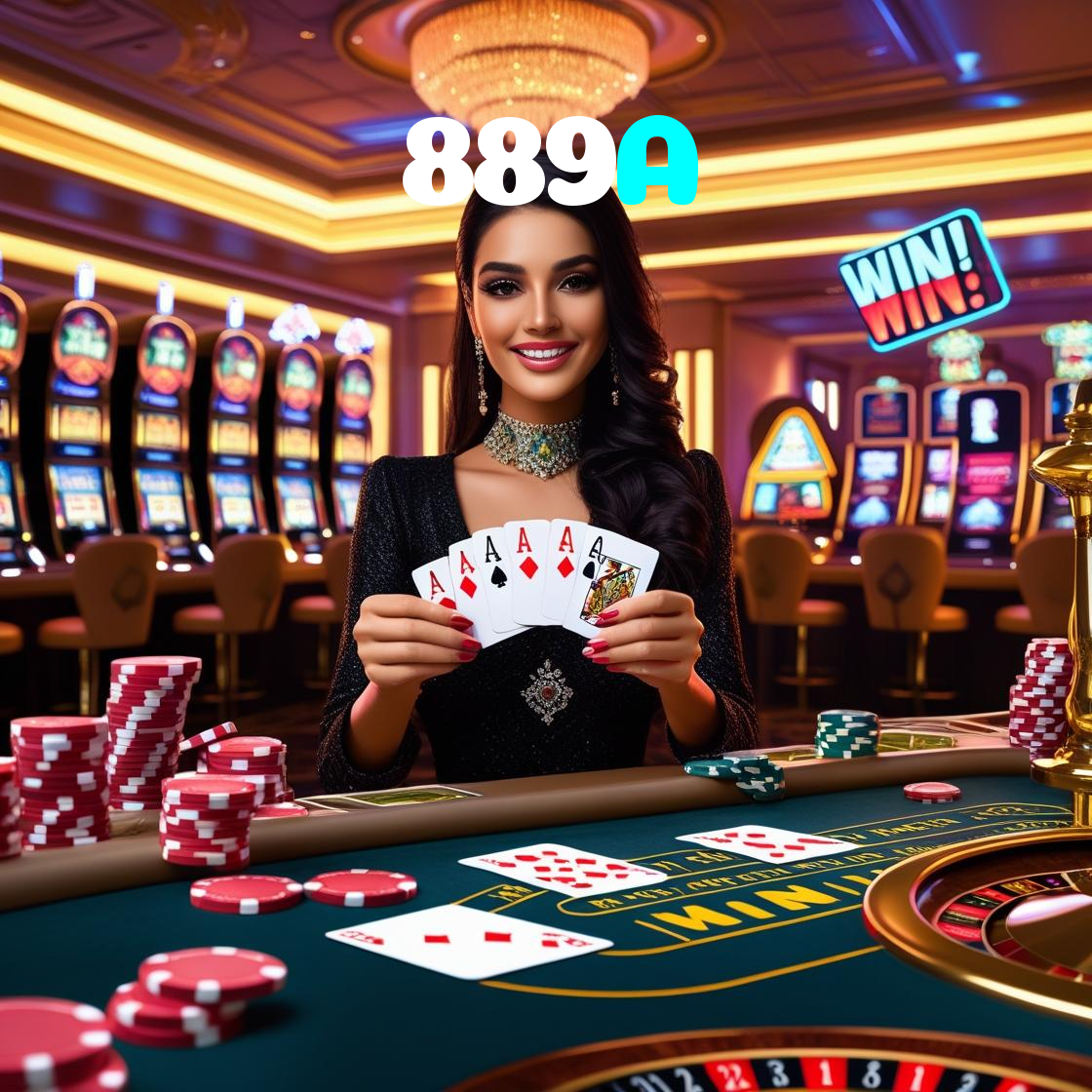 889A:Em cada giro das slots, a vitória está ao seu alcance!