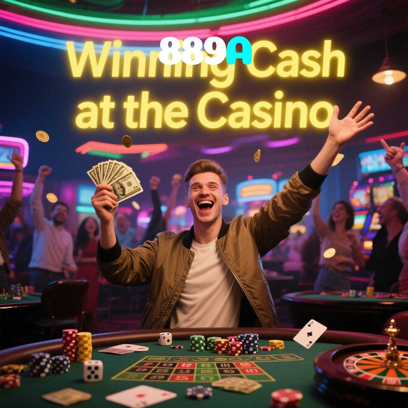 889A:Aposte nas roletas e leve o jackpot para casa!