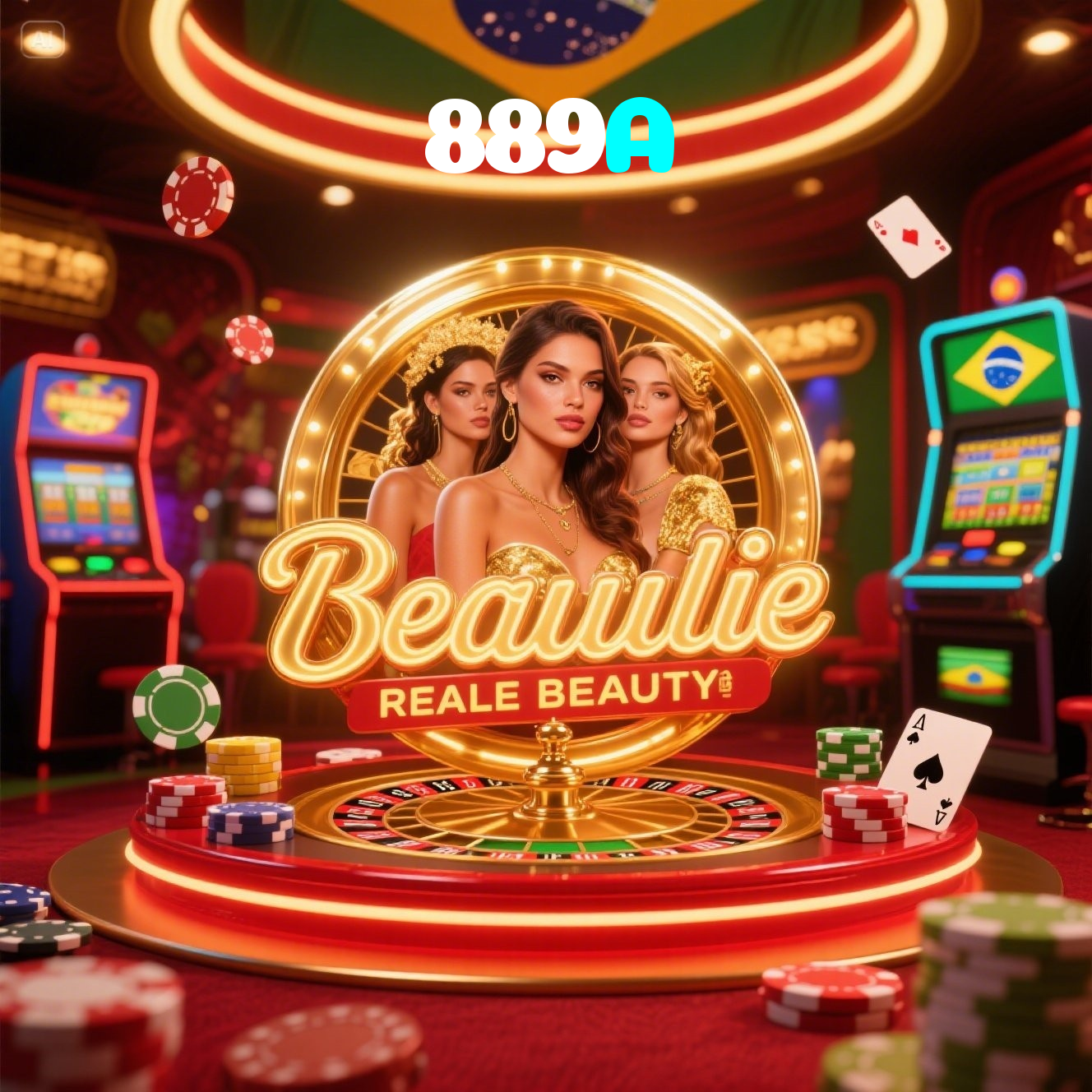 889A:Aposte agora nas roletas e mostre sua sorte!