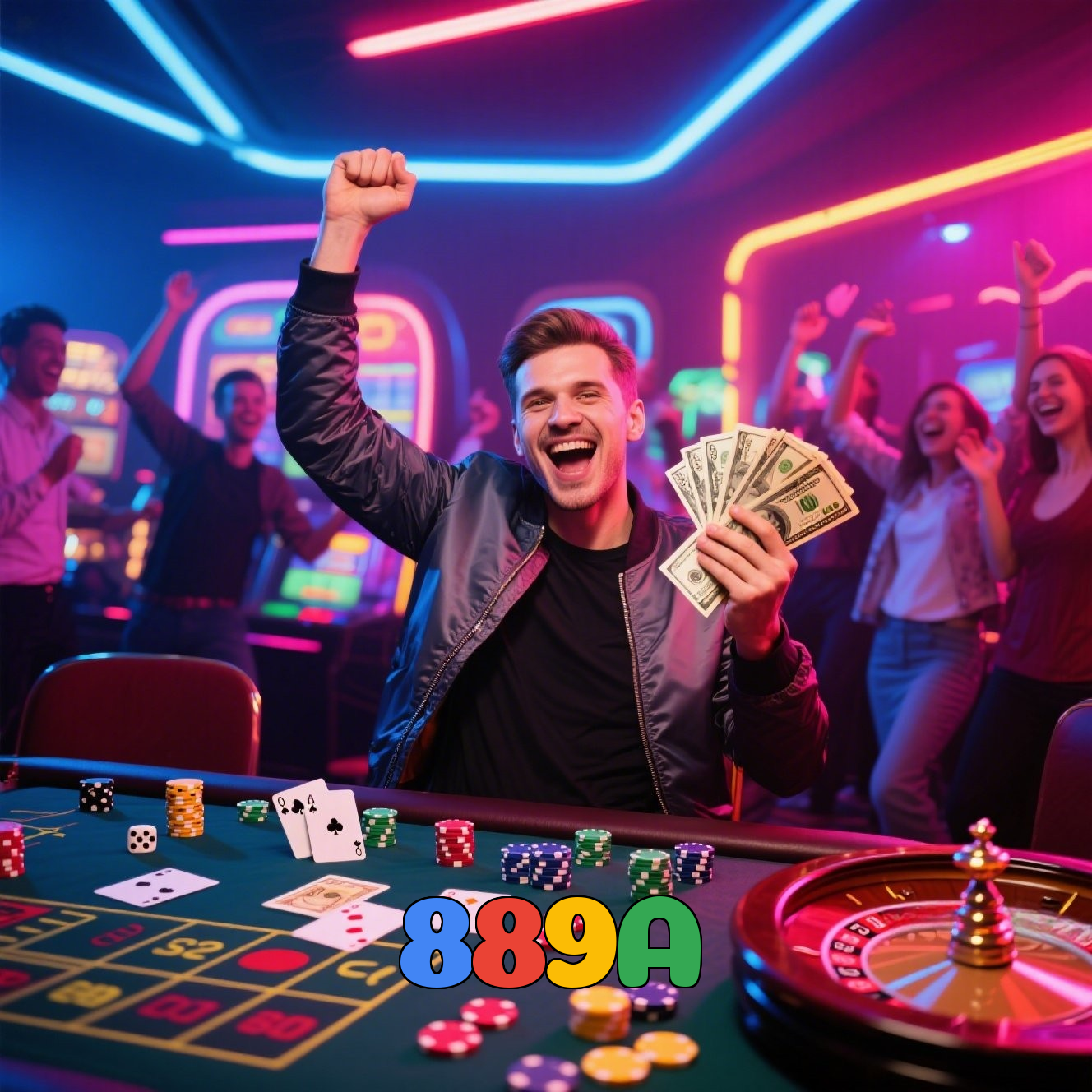 889A：Onde sua sorte brilha: poker, roleta e apostas em futebol!
