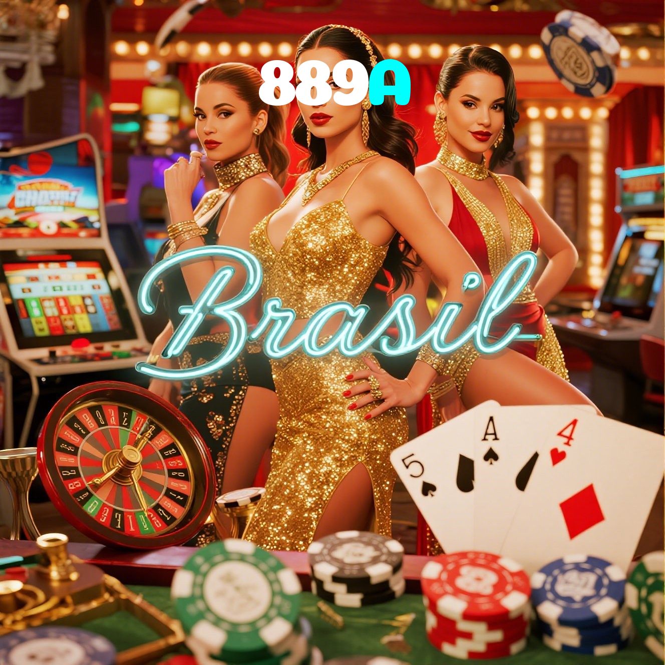 889A:Desafie suas habilidades no poker online e vença os adversários!