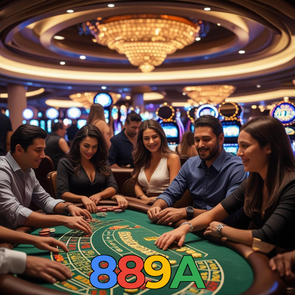 889A:Aposte nas mesas de poker e mostre quem é o mestre das cartas!