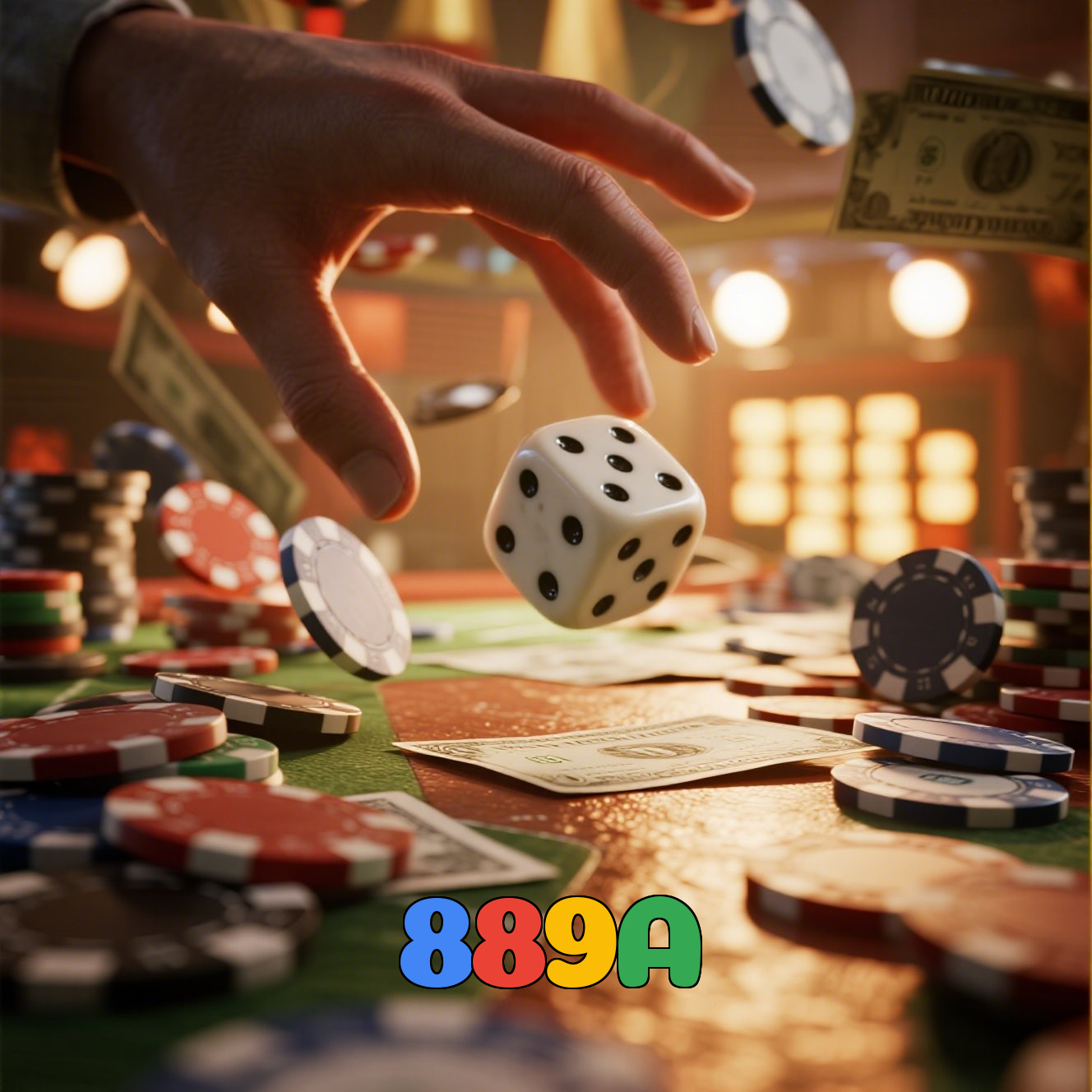 889A:Aposte nas mesas de poker e vença com estilo!
