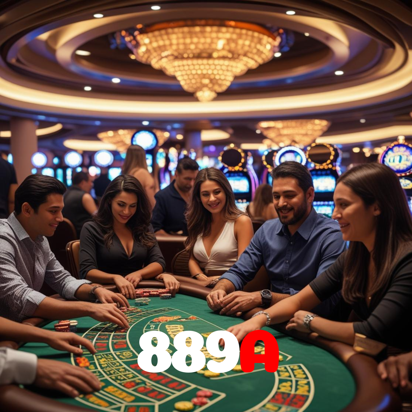 889A:Aposte nas mesas de poker e vença com estilo!