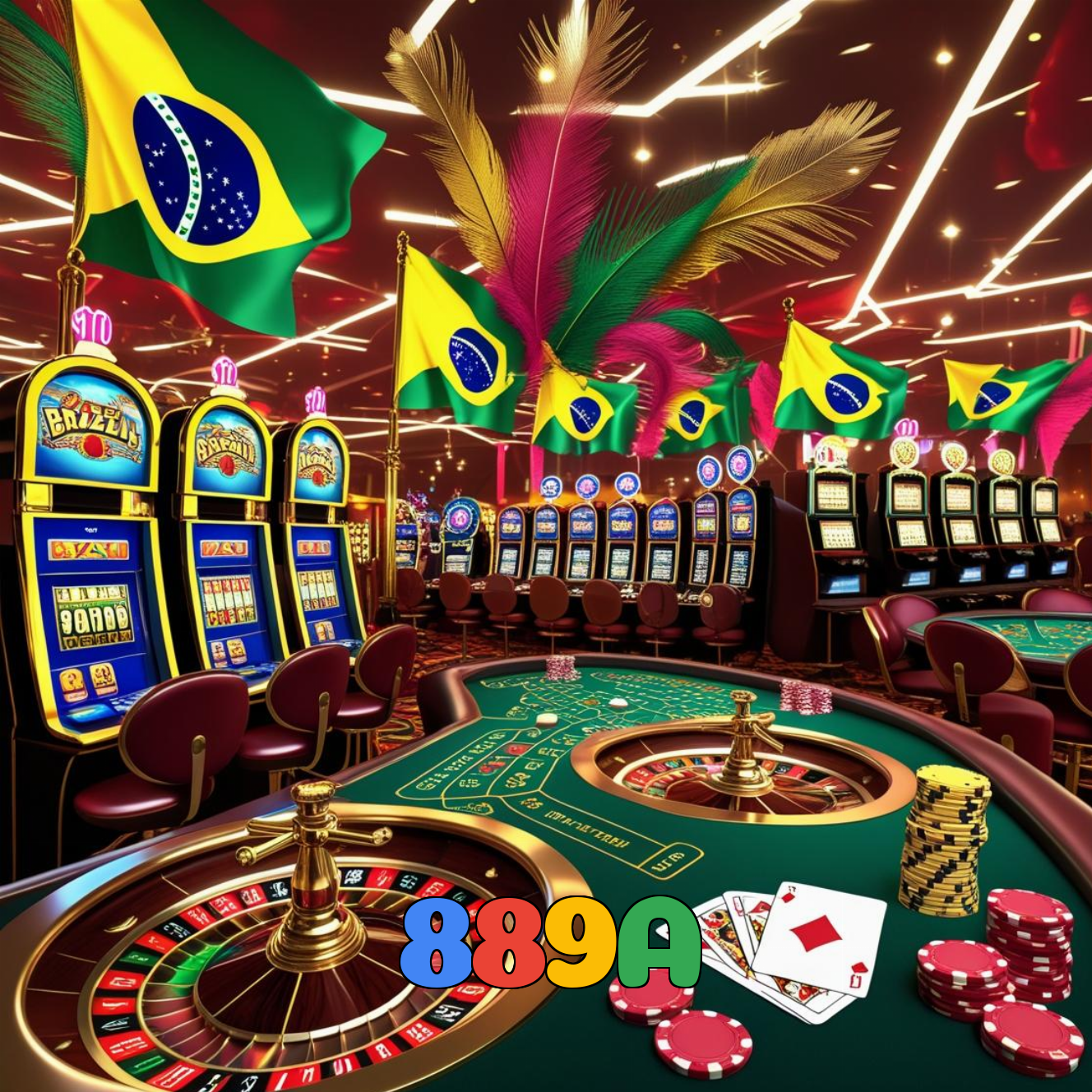 889A：Jogue slots, poker e aposte no futebol para prêmios incríveis!