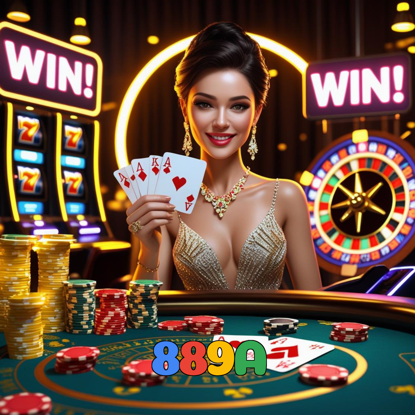889A:Gire a roleta e conquiste grandes prêmios em nosso cassino!