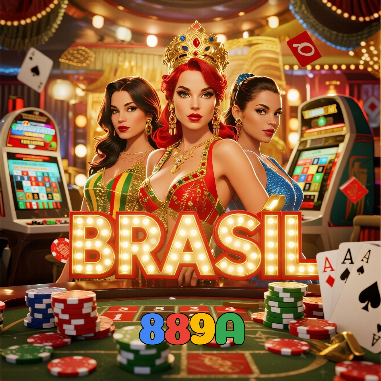 889A：Onde sua sorte brilha: jogos de poker, roleta e apostas no futebol!