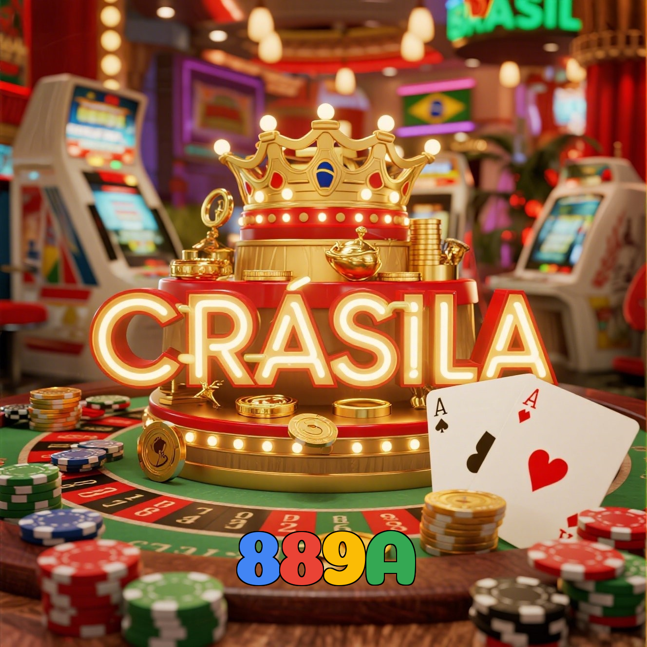 889A：Jogue nas slots e viva a emoção das grandes vitórias!